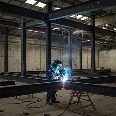 Steel Beam Installation