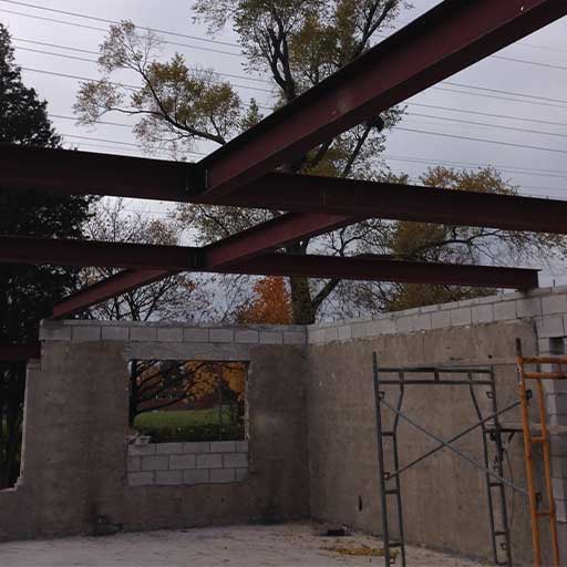 Structural Steel Welding I-Beams