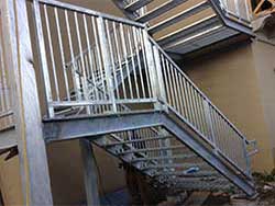 Steel Fire Exits & Stairs