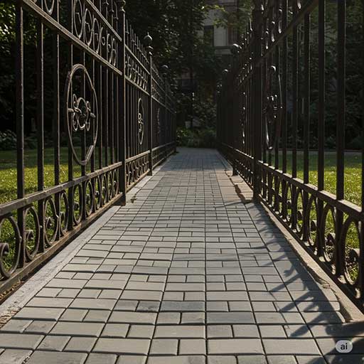 Wrought Iron Fence 